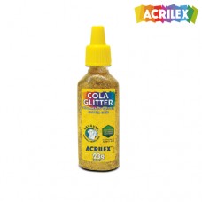 Cola Glitter 23g c/12 Un Ouro 29000201 Acrilex